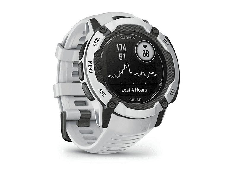 Smartwatch - Garmin 010-02805-04, Talla única, polímero, Blanco