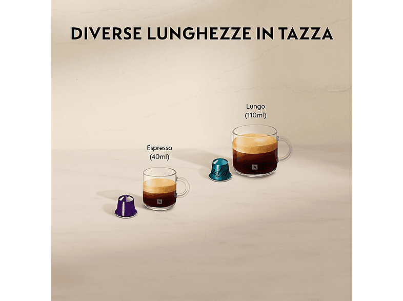 Cafetera de cápsulas - Krups XN741B CITIZ SILVER EU OR, 19 bar, 1260 W, Plata