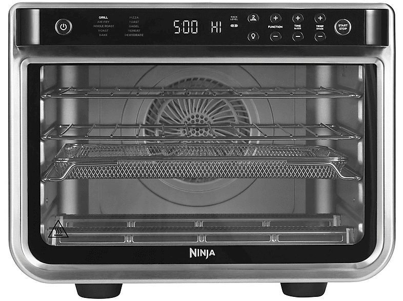 Mini horno - Ninja DT200EU, 2000 W, 29 l, Multicolor