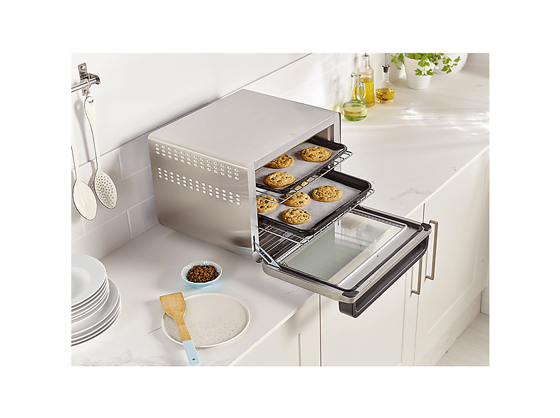 Mini horno - Ninja DT200EU, 2000 W, 29 l, Multicolor