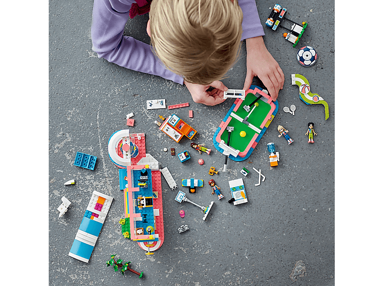 Juego de construcción - LEGO Set de juguetes de construcción LEGO® Friends 41744 Centro Deportivo (832 piezas), edad recomendada: 8 año(s)