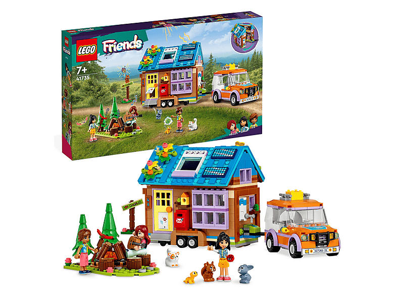 Juego de construcción - LEGO Friends Pequeña Casa Móvil - 41735, edad recomendada: 7 año(s), 785 piezas