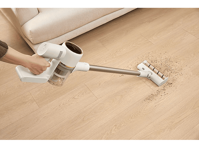 Aspirador escoba - Dreame R10, 350 W, Potencia de succión 120 AirWatt, Depósito 0,6 l, Autonomía 60 min, Blanco