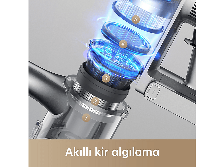 Aspirador escoba - Dreame R20 CORDLESS STICK VACUUM, 570 W, Potencia de succión 190 W, Depósito 0,6 l, Autonomía 90 min, Negro