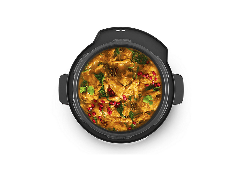 Ollas multi-cocción - Crockpot CSC062X, 1400 W, 5,6 l, Negro, Acero inoxidable