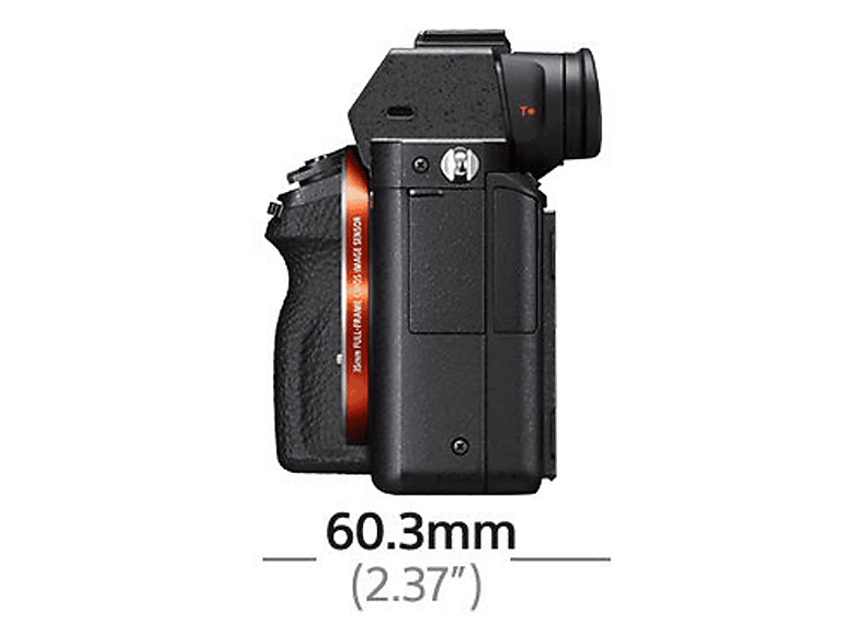 Cámara EVIL - Sony A7RM2/4K/B, 43,6 megapixel, Exmor R CMOS, 4K 3840p, Negro
