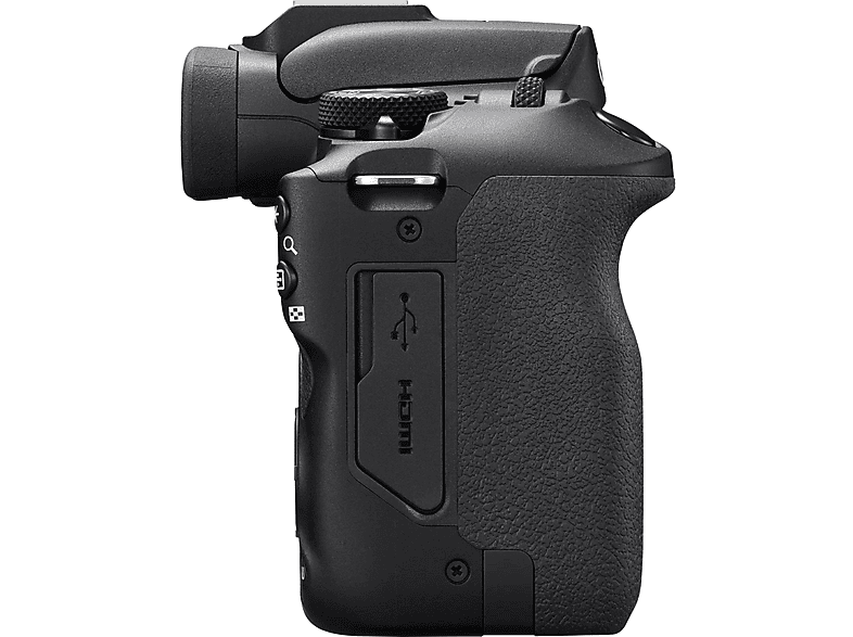Cámara EVIL - Canon EOS R100/RF-S 18-45MMIS STM + RF-S 55-210MMF5-7.1, 24,1 megapixel, CMOS, 4K 3840p, Negro