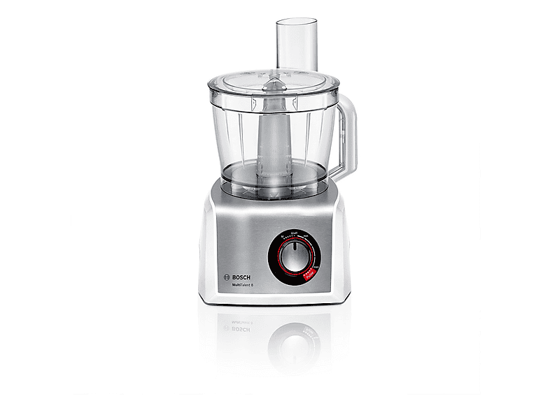 Robot de cocina - Bosch MC812S814, 1250 W, 3,9 l, Inox