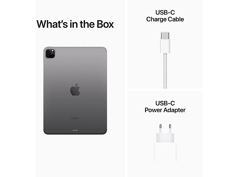 Tablet - Apple iPad Pro, 128 GB, Gris, 11 " HD, 8 GB RAM, Apple M, M2, Tablet iPadOS (ref. 108018725)