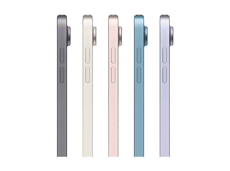 Tablet - Apple iPad Air, 64 GB, Gris, 10,9 " Retina, 8 GB RAM, Apple M, M1, Tablet iPadOS