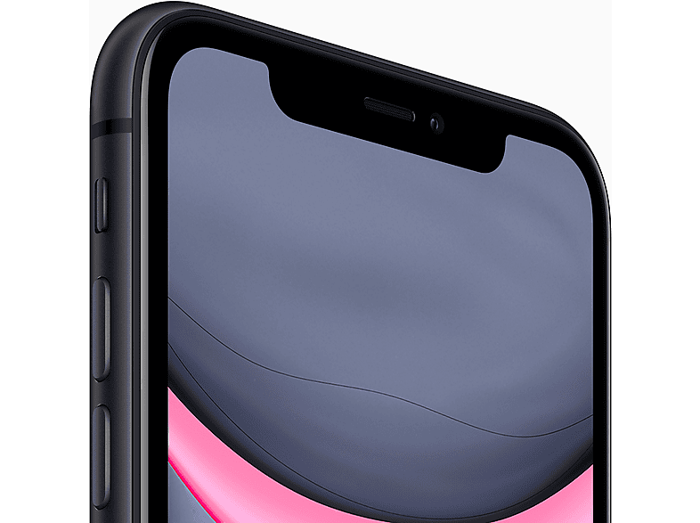 Smartphone - Apple iPhone 11, Zwart / Black, Móvil iOS, 128 GB, 4 GB RAM, 6,1 " LCD, Anti-huellas, Apple A13 Bionic, 3,310 mAh