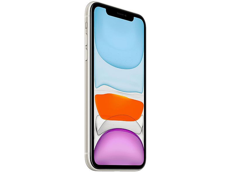 Smartphone - Apple iPhone 11, White, Móvil iOS, 64 GB, 4 GB RAM, A13 Bionic chip, 3,310 mAh