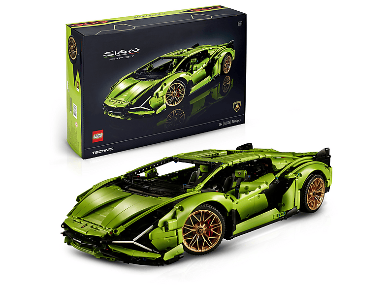 Juego de construcción - LEGO LEGO Technic Lamborghini Sián FKP 37 (42115), edad recomendada: 16 año(s), 3696 piezas