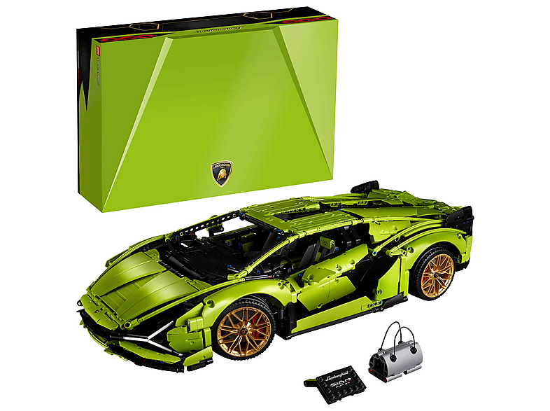 Juego de construcción - LEGO LEGO Technic Lamborghini Sián FKP 37 (42115), edad recomendada: 16 año(s), 3696 piezas