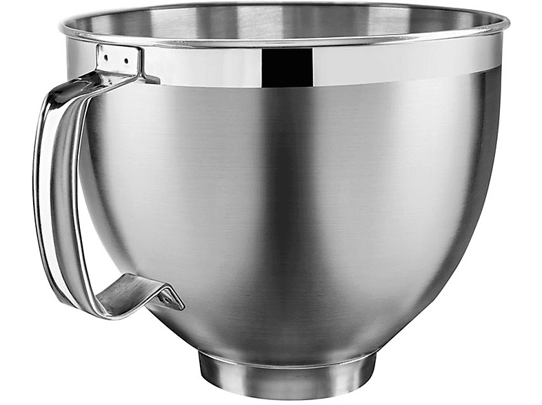Robot amasador - KitchenAid 5KSM185PSEOB, 300 W, 4,8 l, Negro