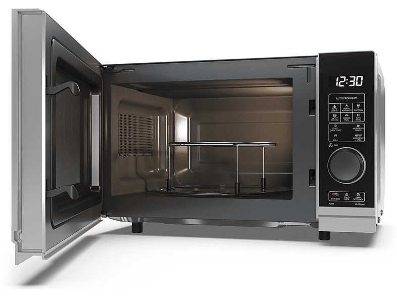 Microondas libre instalación - Sharp AKLBB1768518769, 700 W, 10 potencia, 20 l, Inox