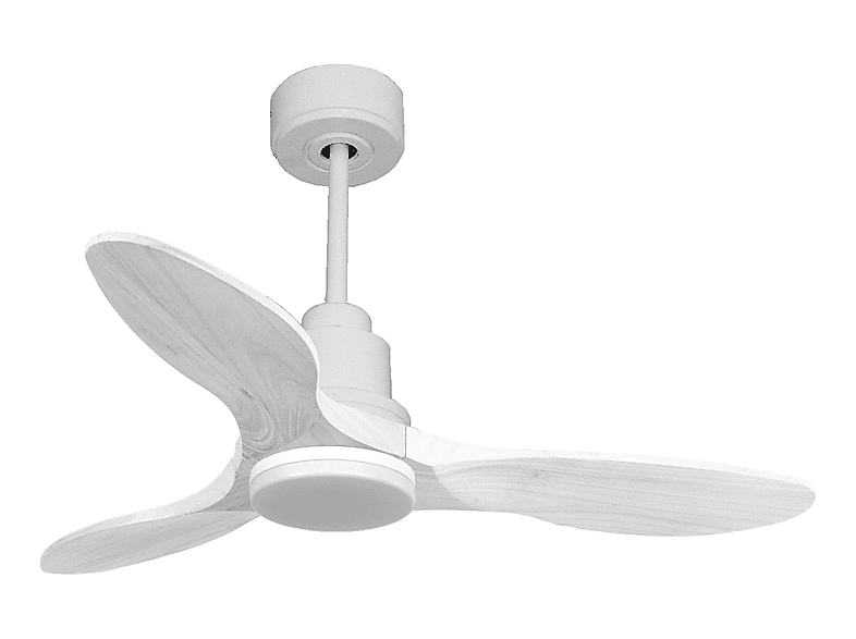 Ventilador de techo - Purline LimaD106C04LED64457, 18 W, 6 velocidades, Blanco