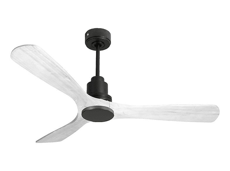 Ventilador de techo - Purline NusaD132C0464580, 6 velocidades, Negro