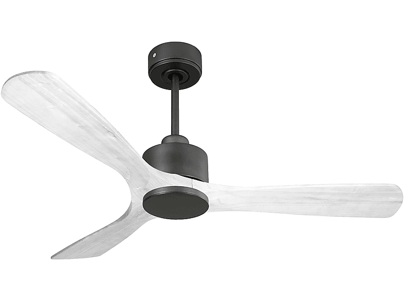 Ventilador de techo - Purline NusaD132C0365206, 6 velocidades, Negro