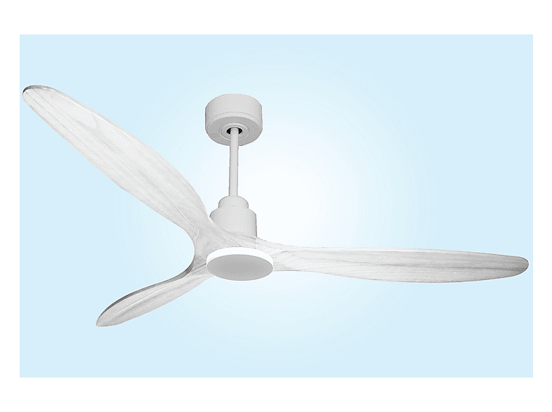 Ventilador de techo - Purline SalD166C0466707, 6 velocidades, Blanco