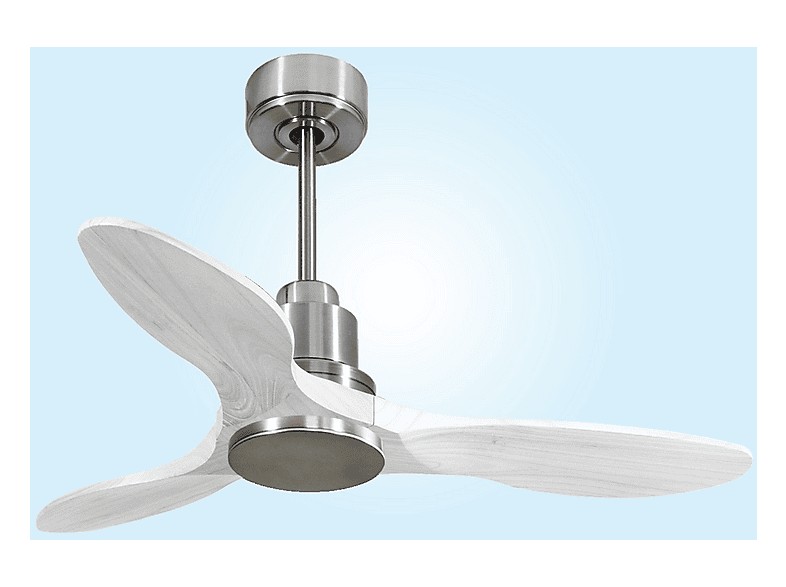 Ventilador de techo - Purline LimaD106C0464488, 6 velocidades, Plata