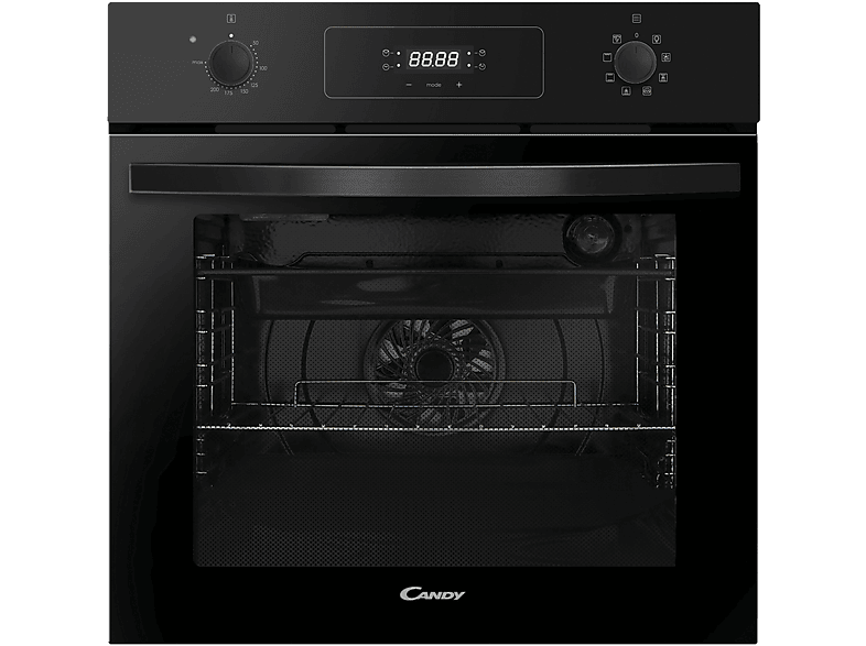 Horno - Candy FIDCP N625 L, Integrable, Hidrolítica, 65 l, 59,5 cm, Negro