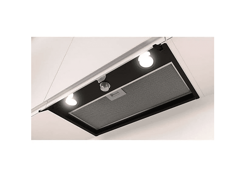 Campana decorativa - Balay 3BD866MN, 3 velocidades, 620 m³/h, 600 mm, Negro opaco