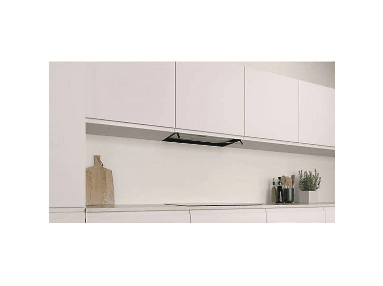 Campana decorativa - Balay 3BD866MN, 3 velocidades, 620 m³/h, 600 mm, Negro opaco
