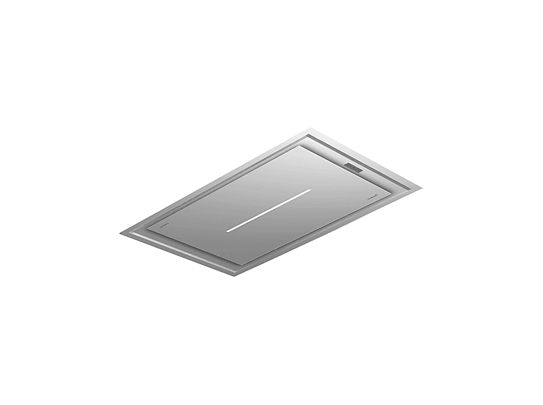 Campana de isla - Cata 02111308 ISLA BENNU SLIM 900 X/A, 5 velocidades, 620 m³/h, 86 cm, Inox