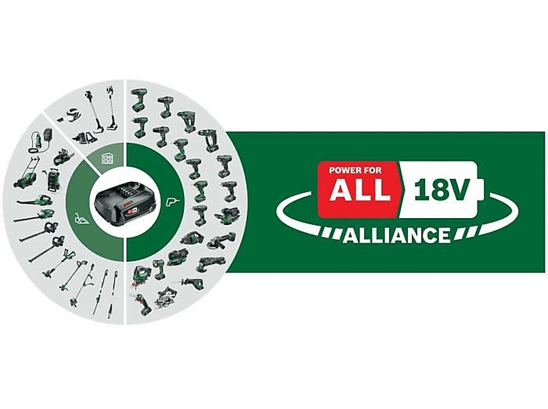 Cortasetos - Bosch Home And Garden UniversalHedgeCut 18V-55, Verde