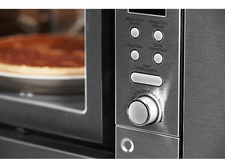Microondas integrable - Respekta AKLBB1728395465, 1000 W, 20 l, Inox