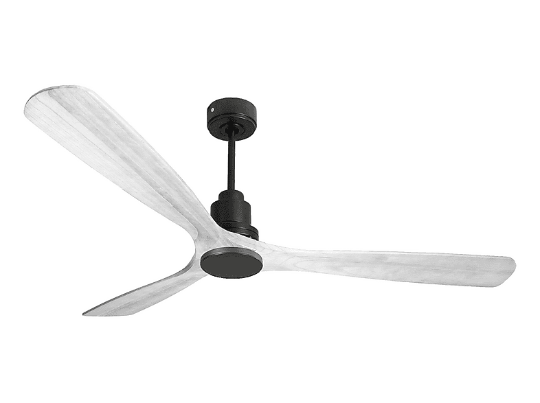 Ventilador de techo - Purline MadeiraD166C0464584, 6 velocidades, Negro