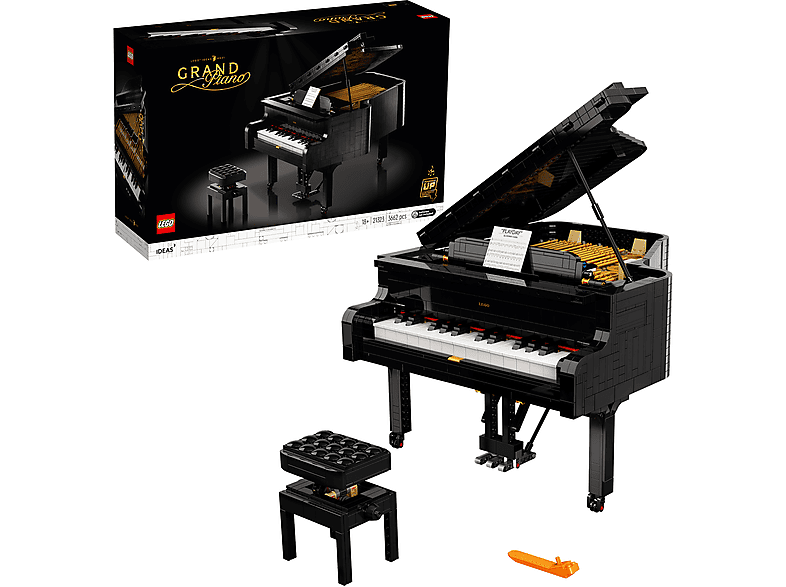 Juego de construcción - LEGO Ideas Grand Piano Model Set for Adults, edad recomendada: 18 año(s), 3662 piezas