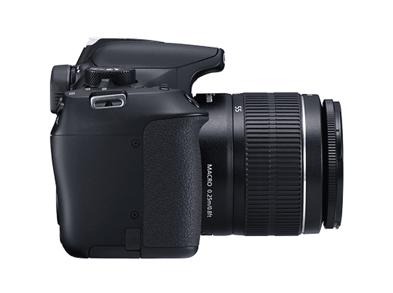 Cámara digital - Canon EOS 1300D EFS18-55 DC, 18 megapixel, Full HD 1080p, Negro