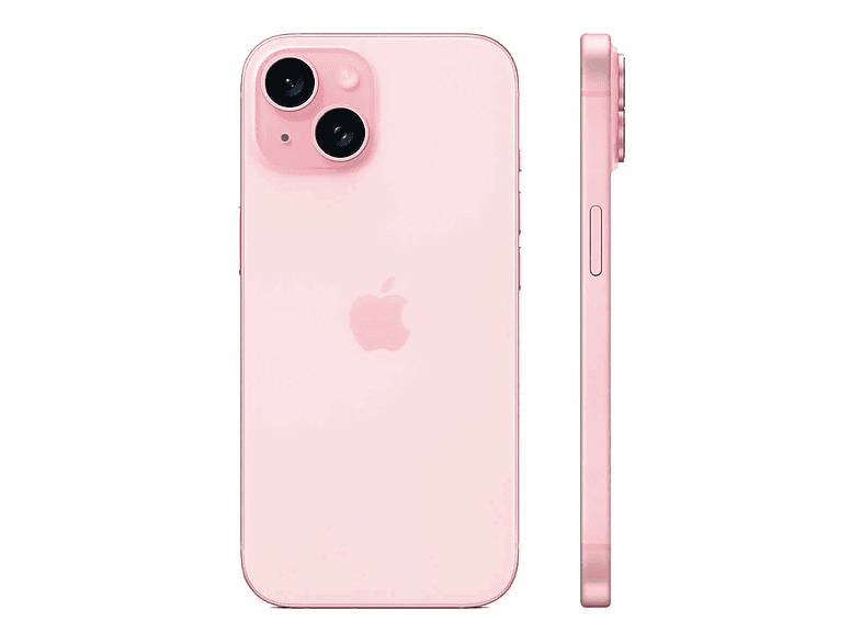 Smartphone - Apple 1561336 IPHONE 15 PLUS PINK 128GB-YPT, Rosa, Móvil iOS, 6 GB RAM, 6,7 " OLED Super Retina XDR, Chip A16 Bionic, 4383 mAh
