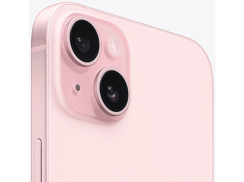Smartphone - Apple 1561336 IPHONE 15 PLUS PINK 128GB-YPT, Rosa, Móvil iOS, 6 GB RAM, 6,7 " OLED Super Retina XDR, Chip A16 Bionic, 4383 mAh