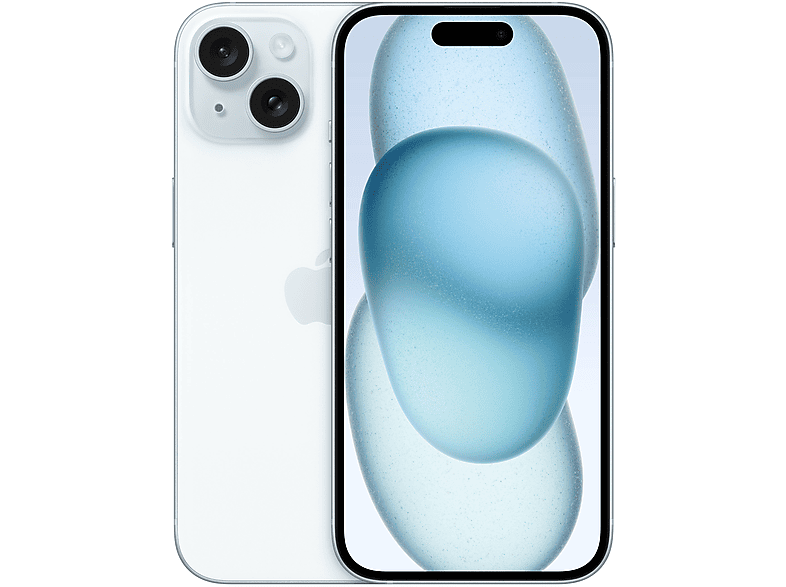 Smartphone - Apple 1561323 IPHONE 15 BLUE 128GB-YPT, Azul, Móvil iOS, 6 GB RAM, 6,1 " Super Retina XDR, Ceramic Shield, Recubrimiento oleofóbico