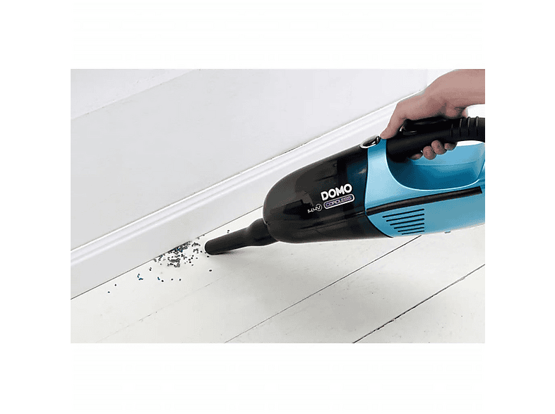 Aspirador de mano - Domo DO211S, 14,4 V, Depósito 0,35 l, Black,Blue