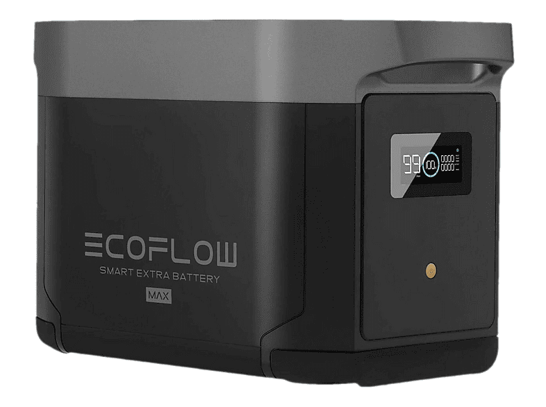 Estación de carga - Ecoflow Delta Max Extra Batterie, Negro