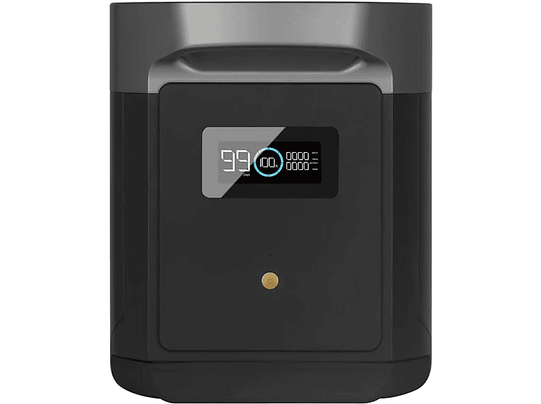 Estación de carga - Ecoflow Delta Max Extra Batterie, Negro