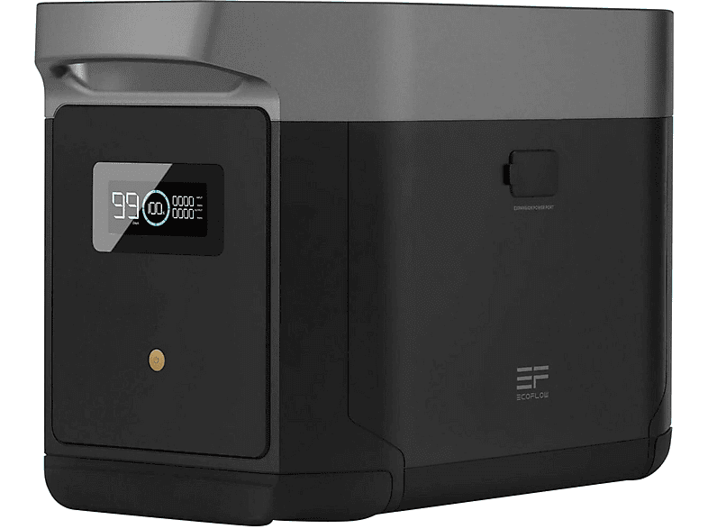 Estación de carga - Ecoflow Delta Max Extra Batterie, Negro
