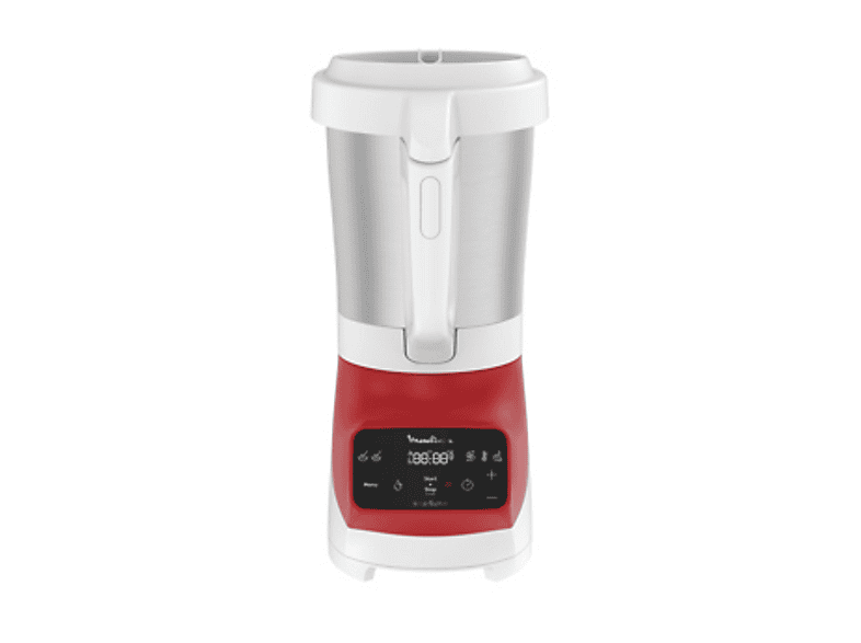 Batidora de vaso - Moulinex LM924500, 1100 W, 5000 ml, Blanco