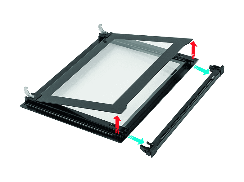 Horno de Gas Butano - Vitrokitchen HG602IB, Integrado + Libre instalación, 52 l, 59,5 cm, Inox
