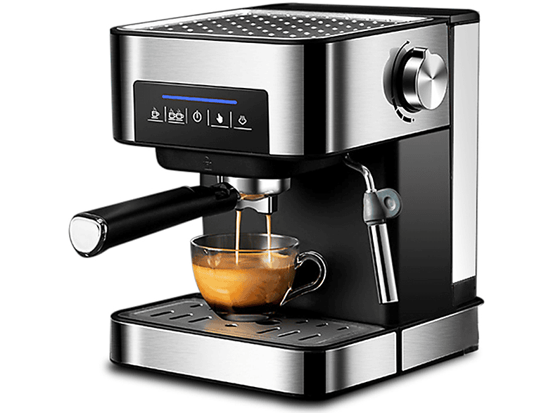 Máquina de café expreso - Biolomix LJ1522, 850 W, Gris