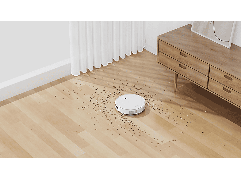 Robot aspirador - Dreame F9, 40 W, Potencia de succión 2,5 kPa, Depósito 0,6 l, Autonomía 150 min, Blanco