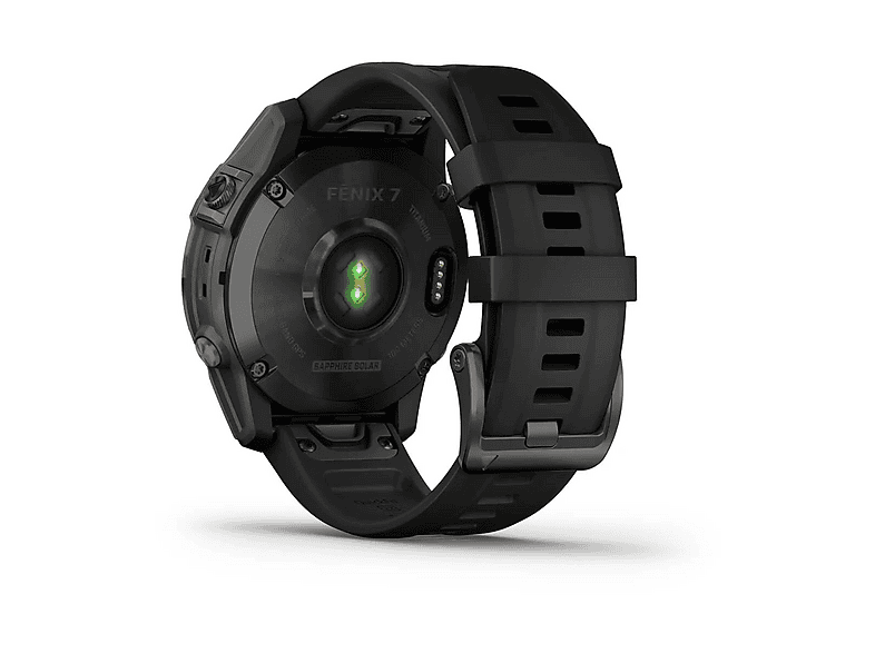 Smartwatch - Garmin FENIX 7 SAPPHIRE CARBON GRAY., Polímero, Negro