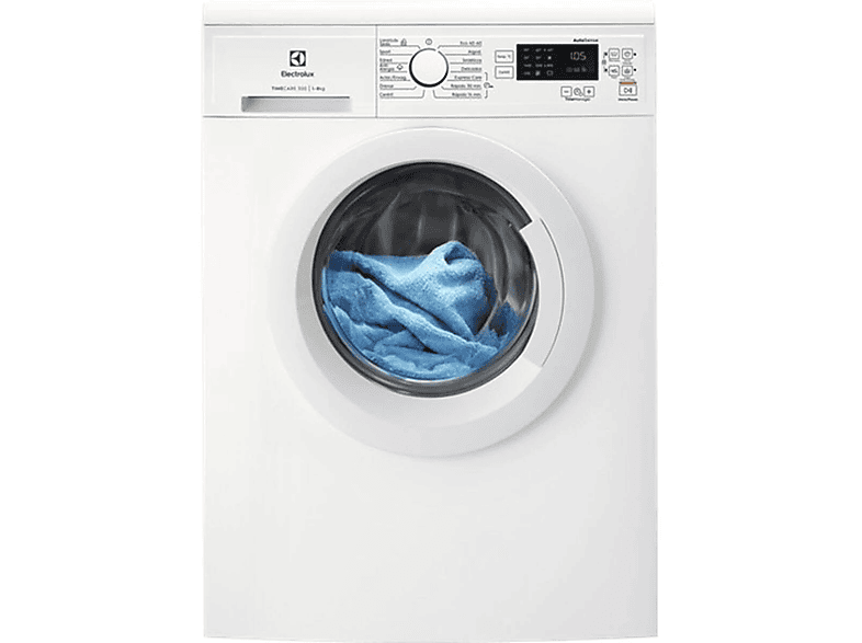 Lavadora carga frontal - Electrolux EA2F6840CF, 8 kg, 14 programas, Blanco