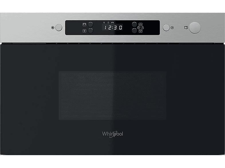Microondas integrable - Whirlpool MBNA900X, 750 W, 4 potencia, 22 l, Inox