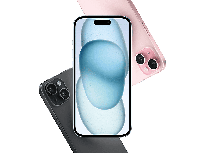 Smartphone - Apple iPhone 15 Plus, Negro, Móvil iOS, 256 GB, 6 GB RAM, 6,7 " Super Retina XDR, Ceramic Shield, Recubrimiento oleofóbico, Anti-huellas