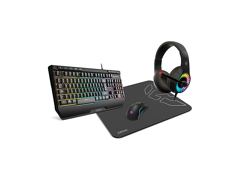 PC Gaming - Epical-Q Pack Gaming GPlus47, Intel Core i5 12400F, 32 GB RAM, 1 TB SSD, GeForce RTX™ 5060, Windows 11 Home, Monitor 27 " Full-HD, Negro